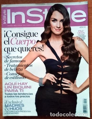 Coleccionismo de revistas y peri&oacute;dicos: REVISTA IN STYLE PAZ VEGA