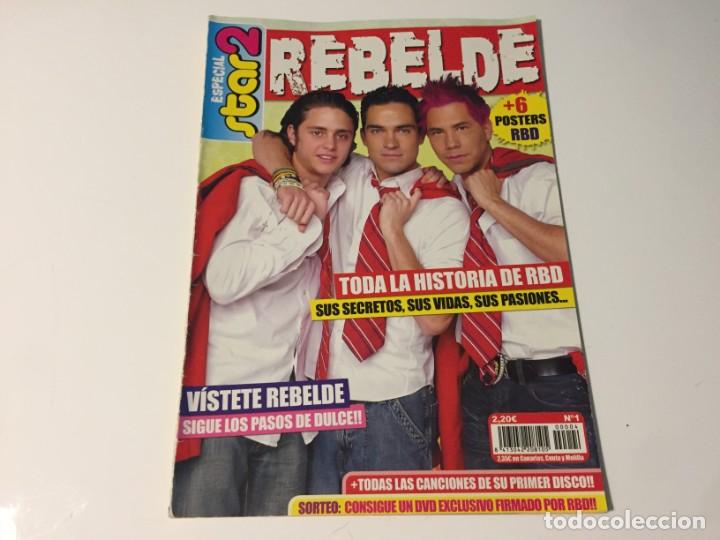 Coleccionismo de Revistas y Peri&oacute;dicos: REVISTA SPECIAL STAR 2 REBELDE N&ordm; 1