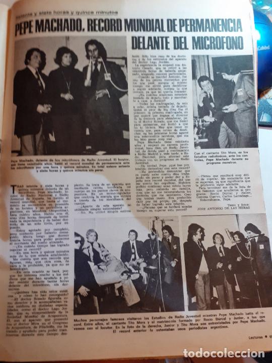Coleccionismo de Revistas y Peri&oacute;dicos: TITO MORA PEPE MACHADO ROCIO DURCAL ANTONIO MORALES JUNIOR