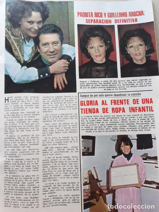 Coleccionismo de revistas y peri&oacute;dicos: PAQUITA RICO GLORIA