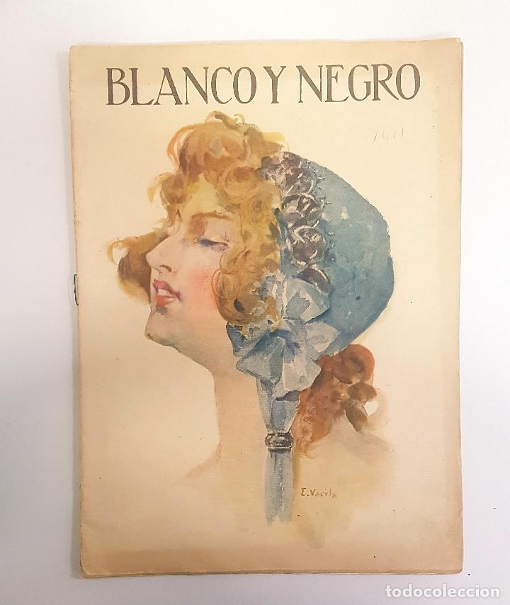 Collection Magazines and Newspapers: Revista Blanco y Negro 1918. SANTANDER. GUADALAJARA. TURF. JOAQUIN BELDA MU&Ntilde;OZ LUCENA MANUEL ZARRAGA
