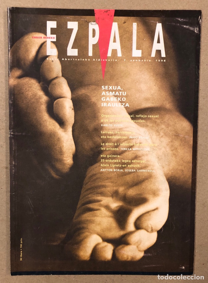 Coleccionismo de revistas y peri&oacute;dicos: EZPALA N&deg; 7 (1998). REVISTAS DE LA IZQUIERDA ABERTZALE. CASTELLANO Y EUSKERA.