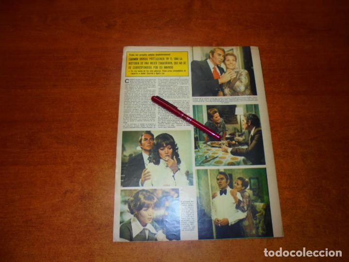 Coleccionismo de Revistas y Peri&oacute;dicos: CLIPPING 1975: CARMEN SEVILLA, JAVIER ESCRIB&Aacute; Y AGATA LYS - PUBLICIDAD O DE LANCOME.