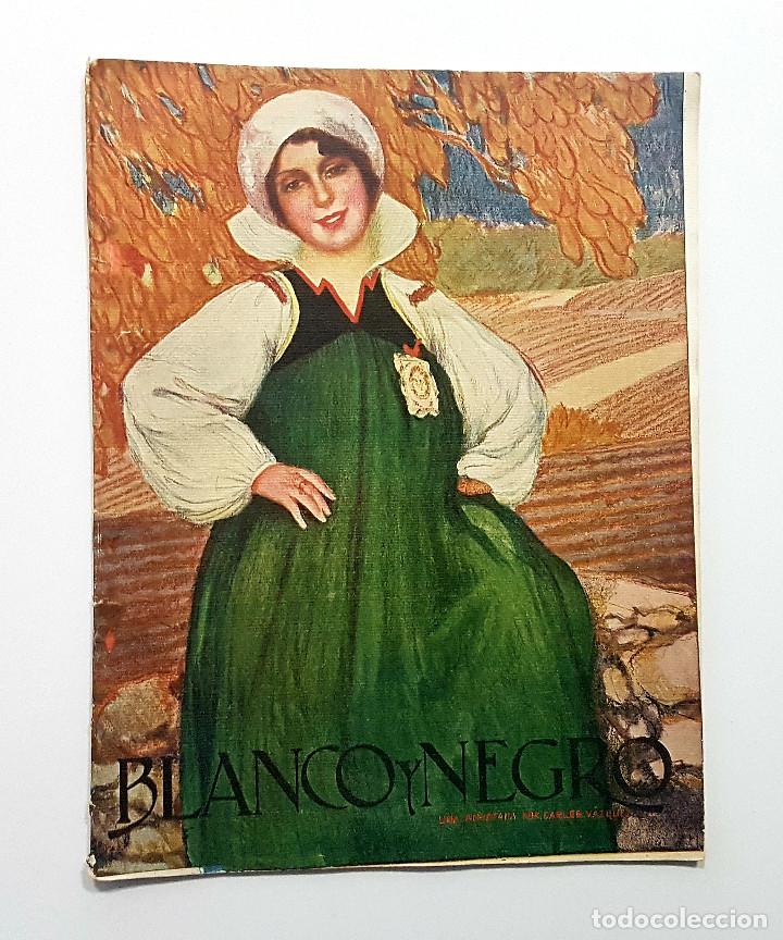 Collectionnisme de Revues et Journaux: Revista Blanco y Negro 1921. GARCIA RODRIGUEZ SEVILLA. MADRID RITZ CHAPI TIRO. SANTO DOMINGO SILOS