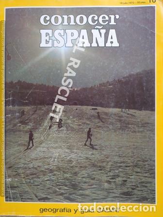 Colecionismo de Revistas e Jornais: ANTIGUA REVISTA - CONOCER ESPA&Ntilde;A - 18 JULIO DE 1973 - N&ordm; 10 -
