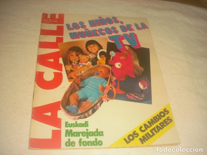 Collezionismo di Riviste e Giornali: LA CALLE N. 200 , ENERO 1982. LOS NI&Ntilde;OS, MU&Ntilde;ECOS DE LA TV, CAMBIOS MILITARES, EUSKADI...