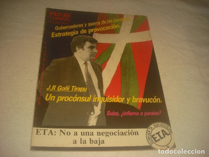 Sammeln von Zeitschriften und Zeitungen: PUNTO Y HORA N. 485 , SEPTIEMBRE 1987 , DE EUSKAL HERRIA.