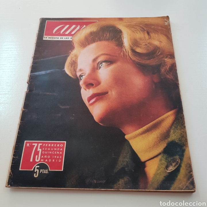 Coleccionismo de Revistas y Peri&oacute;dicos: REVISTA AMA N&deg; 75 FEBRERO 1963 SOFIA LOREN EL CORDOBES LOS WINDSOR VUELVEN A ESPA&Ntilde;A