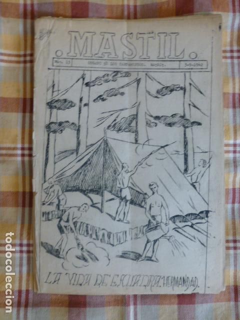 Coleccionismo de revistas y peri&oacute;dicos: REVISTA MASTIL ORGANO DE LOS CAMPAMENTOS FRENTE DE JUVENTUDES SEPTIEMBRE 1942