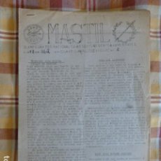Coleccionismo de Revistas y Periódicos: REVISTA MASTIL ORGANO DE LOS CAMPAMENTOS FRENTE DE JUVENTUDES ABRIL 1941. Lote 217022686