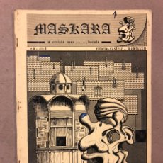 Coleccionismo de Revistas y Periódicos: MASKARA N° 0 (VITORIA 1982). HISTÓRICO FANZINE ORIGINAL; ENTREVISTAS, MÚSICA, CÓMIC, CINE,.... Lote 217085723