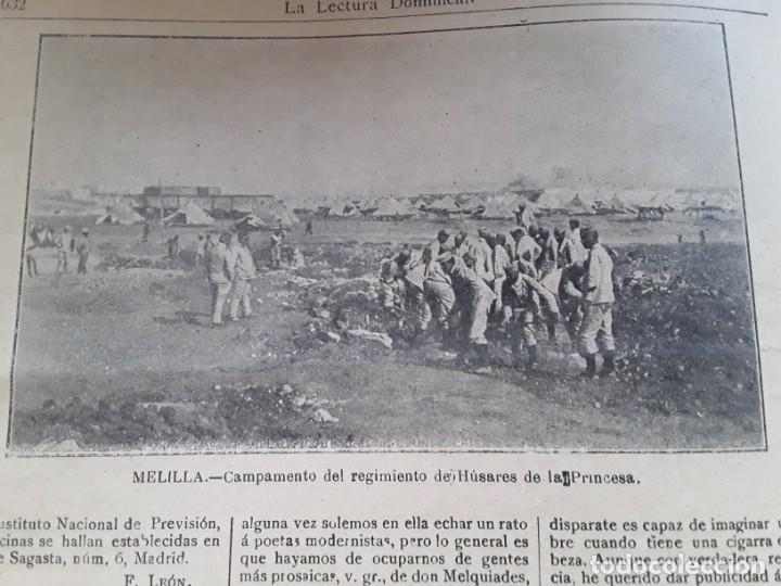 Coleccionismo de revistas y peri&oacute;dicos: MELILLA RIF FUERTE HUSARES PRINCESA LOGIAS MASONICAS MASONES VALENCIA EXPOSION BARCELONA 1909