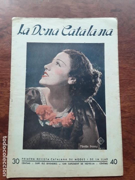 Coleccionismo de revistas y peri&oacute;dicos: LA DONA CATALANA N&ordm; 571 ANY 1936