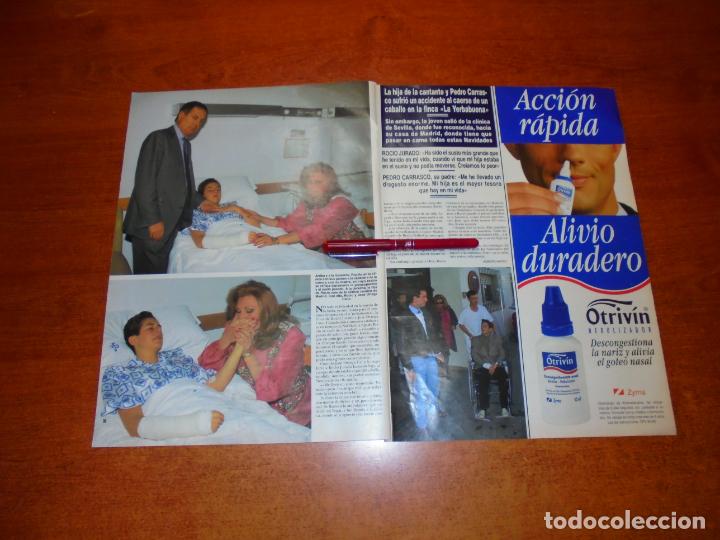 Coleccionismo de Revistas y Peri&oacute;dicos: CLIPPING 1995: ROC&Iacute;O JURADO Y PEDRO CARRASCO - &Aacute;LVARO DE LUNA.