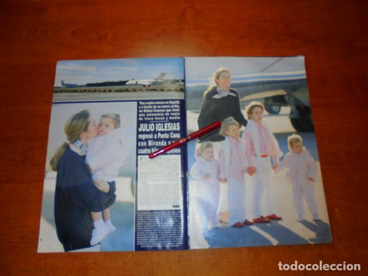 Collectionnisme de Revues et Journaux: CLIPPING 2002: JULIO IGLESIAS REGRES&Oacute; APUNTA CANA. MIRANDA.