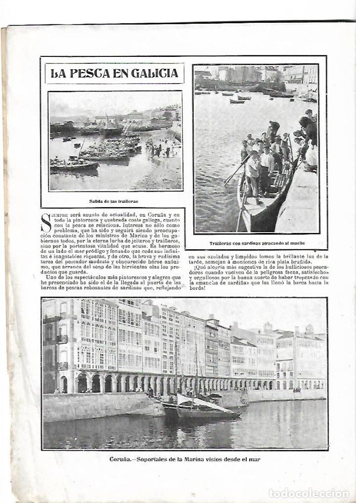 Colecionismo de Revistas e Jornais: A&Ntilde;O 1904 CRIMEN PE&Ntilde;AFLOR LA PESCA EN GALICIA CORU&Ntilde;A MUSICA MAESTRO CABALLERO TEATRO LA ZARZUELA