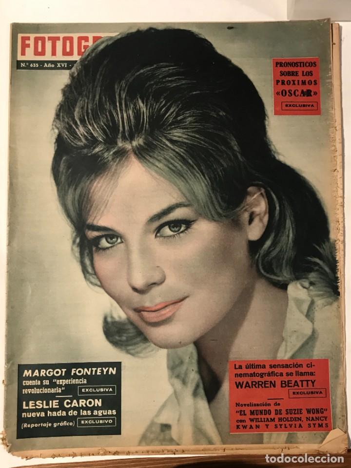 Colecionismo de Revistas e Jornais: FOTOGRAMAS n&ordm; 635 - 1961 MARGOT FONTEYN WARREN BEATTY
