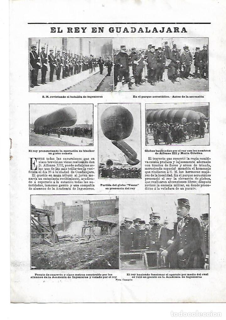 Collezionismo di Riviste e Giornali: A&Ntilde;O 1904 JOSE TALLAVI ACTOR TEATRO REY ALFONSO XIII EN GUADALAJARA EMPERADOR GUILLERMO EN GIBRALTAR