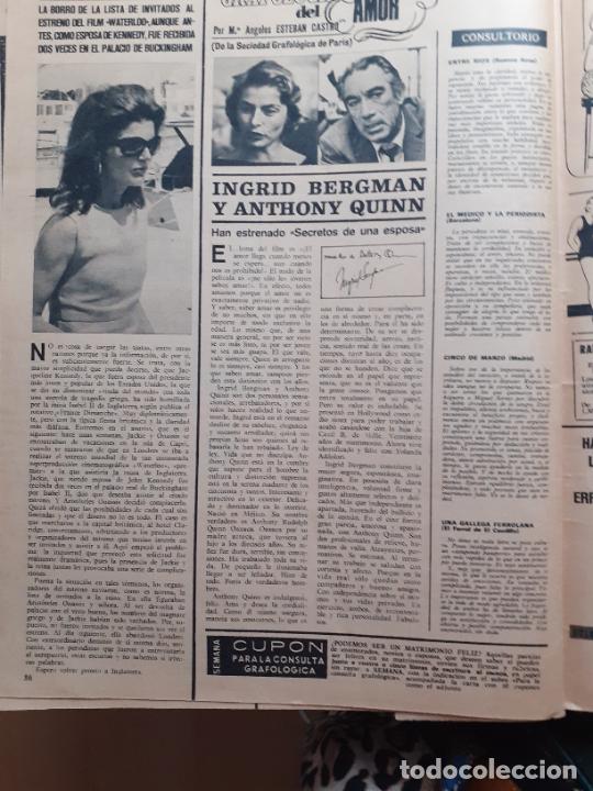 Collectionnisme de Revues et Journaux: ingrid bergman anthony quinn jacqueline kennedy