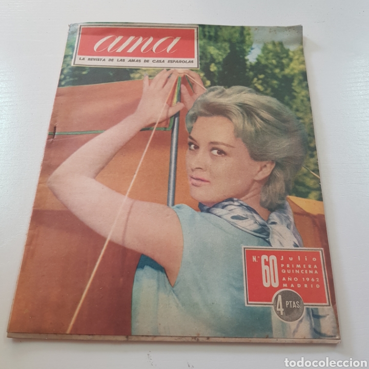 Coleccionismo de Revistas y Peri&oacute;dicos: REVISTA AMA N&deg; 60 CAMPING - ROCIO DURCAL CON LOS NI&Ntilde;OS