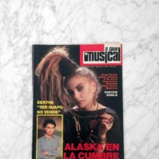Coleccionismo de Revistas y Periódicos: EL GRAN MUSICAL - 1985 - ALASKA, MADONNA, BERTIN OSBORNE, ROSENDO, HOMBRES G, DEEP PURPLE, JM JARRE. Lote 217983851