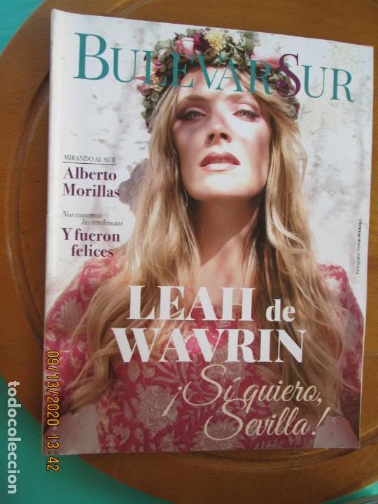 Coleccionismo de Revistas y Peri&oacute;dicos: BULEVAR SUR , REVISTA ABC VERANO 2020 - LEAH DE WARIN - SI QUIERO SEVILLA