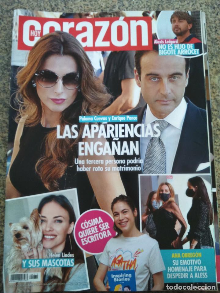Coleccionismo de Revistas y Peri&oacute;dicos: REVISTA CORAZON HOY -- N&ordm; 270 -- PALOMA CUEBAS Y ENRIQUE PONCE --