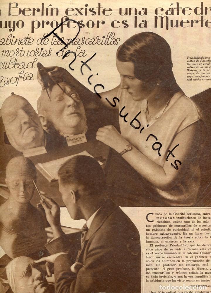 Coleccionismo de Revistas y Peri&oacute;dicos: REVISTA A&Ntilde;O 1932 CATEDRA DE TANATOPRAXIA TANATOESTETICA ESPERANTISTAS DE CHESTE ESPERANTO ALMARCHA