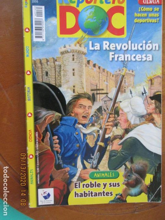 Coleccionismo de Revistas y Peri&oacute;dicos: REPORTERO DOC N&ordm; 142 NOVIEMBRE 2006 - LA REVOLUCION FRANCESA