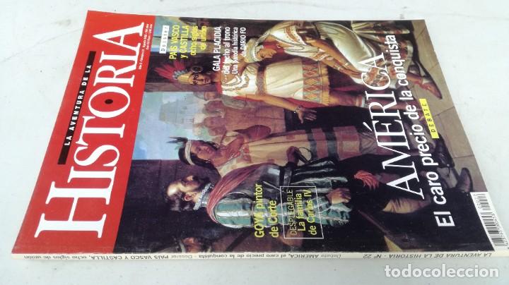 Coleccionismo de revistas y peri&oacute;dicos: LA AVENTURA DE LA HISTORIA AMERICA CONQUISTA GALA PLACIDIA GOYA GRAVOL 37