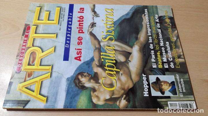 Coleccionismo de revistas y peri&oacute;dicos: DESCUBRIR EL ARTE, ASI SE PINTO LA CAPILLA SIXTINA - HOOPER - 2 DE 1999 W405