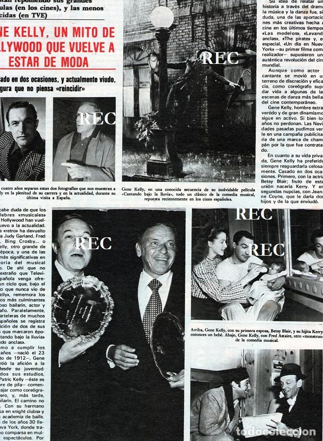 Coleccionismo de Revistas y Peri&oacute;dicos: SCANS GENE KELLY FRANK SINATRA