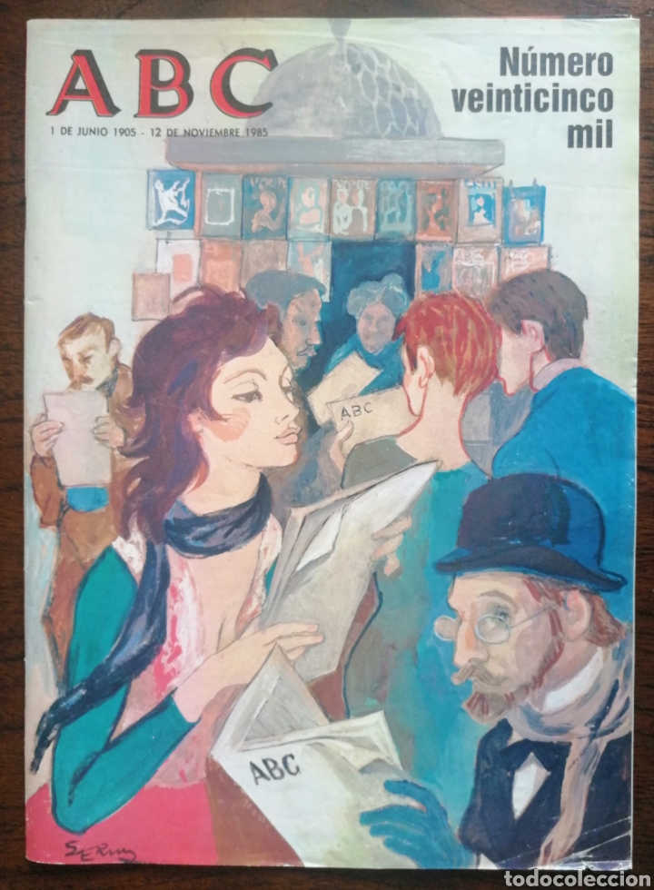 Coleccionismo de Revistas y Peri&oacute;dicos: ABC. NUMERO 25000. A&Ntilde;O DE 1985. ENVIO INCLUIDO EN EL PRECIO.