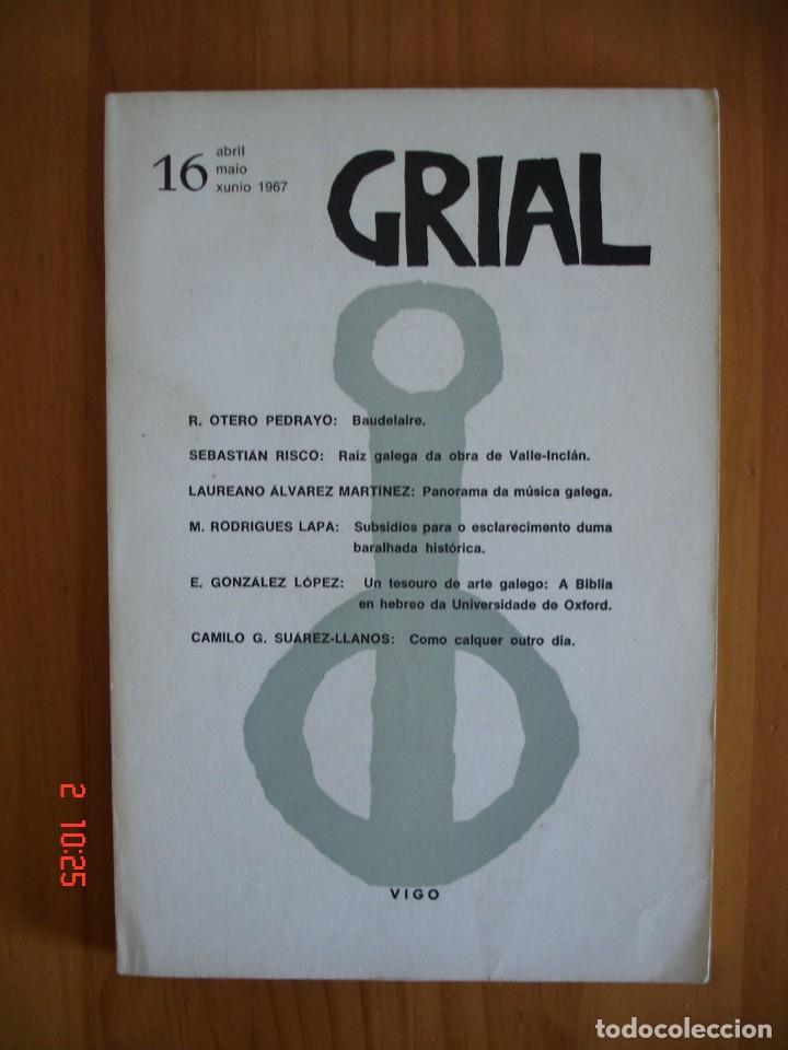 Coleccionismo de revistas y peri&oacute;dicos: GRIAL.REVISTA GALEGA DE CULTURA n&ordm; 16 - EDITORIAL GALAXIA, 1967