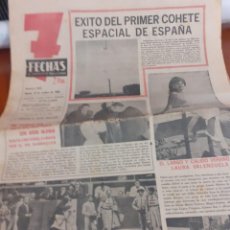 Coleccionismo de Revistas y Periódicos: PERIODICO 7FECHAS DE 18 DE OCTUBRE DE 1966. Lote 218402780
