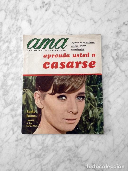 Coleccionismo de revistas y peri&oacute;dicos: AMA - 1967 - SONIA BRUNO, LOLA FLORES, SPENCER TRACY, PAQUITA DELGADO, EDWIGE FENECH, JOSE CARABIAS