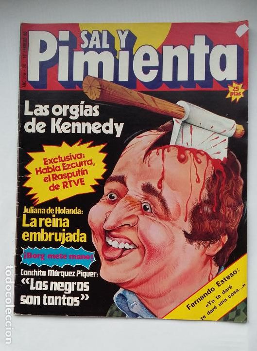 Sammeln von Zeitschriften und Zeitungen: REVISTA SAL Y PIMIENTA N&ordm; 20 A&Ntilde;O II. 21 FEBRERO DE 1980. TDKC75