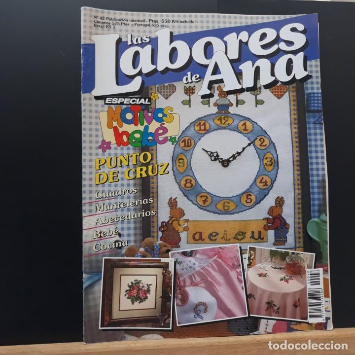 Coleccionismo de revistas y peri&oacute;dicos: LAS LABORES DE ANA N&ordm; 42 - PUNTO DE CRUZ