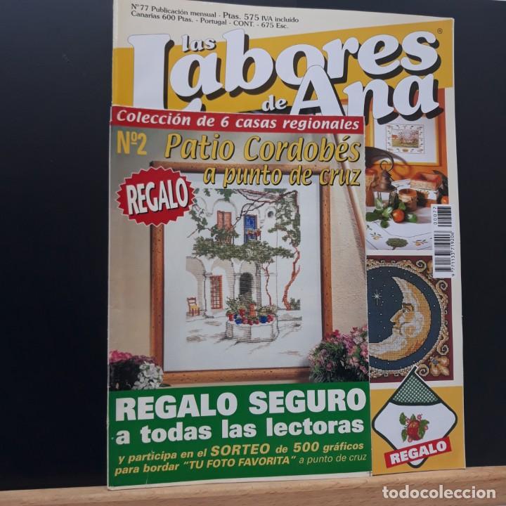 Coleccionismo de revistas y peri&oacute;dicos: LAS LABORES DE ANA N&ordm; 77 - PUNTO DE CRUZ