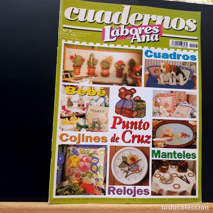 Collectionnisme de Revues et Journaux: CUADERNOS - LAS LABORES DE ANA - N&ordm; 7 - PUNTO DE CRUZ