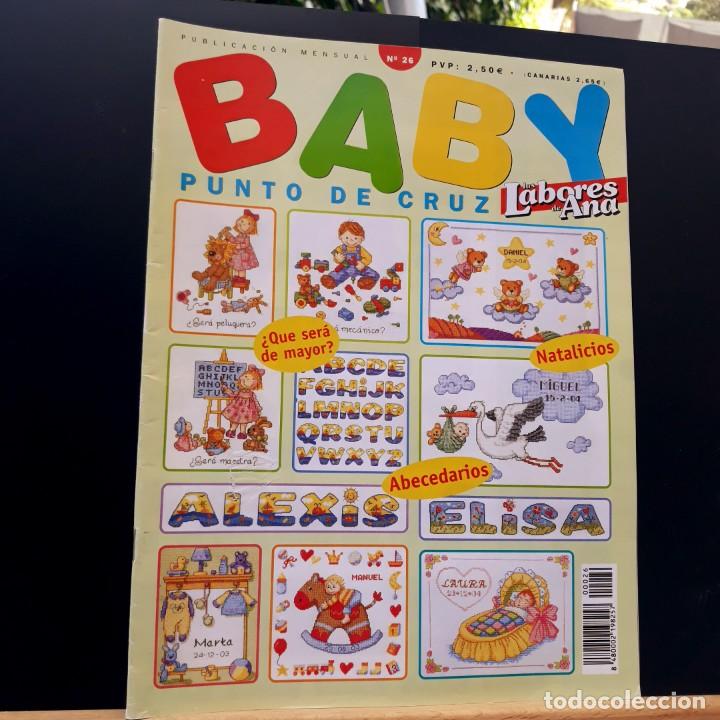 Colecionismo de Revistas e Jornais: BABY - LAS LABORES DE ANA - N&ordm; 26 - PUNTO DE CRUZ