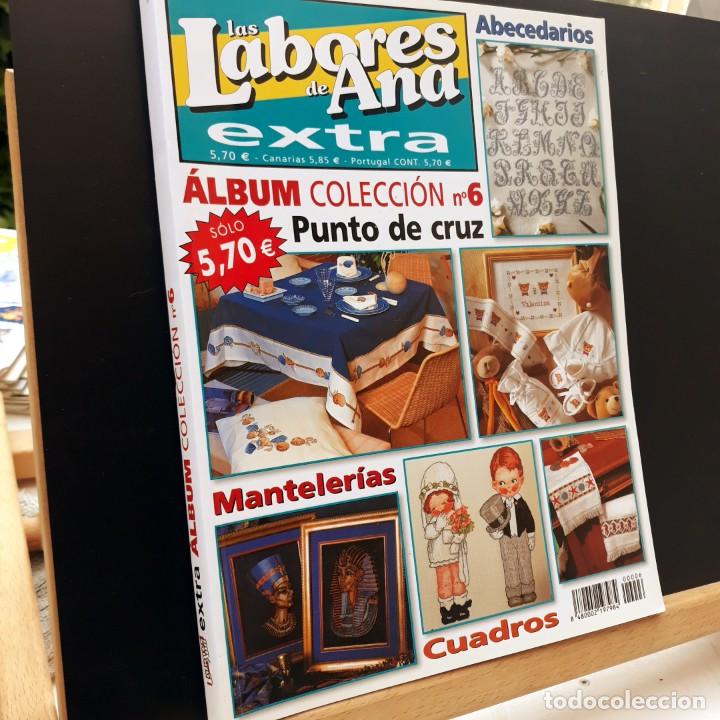 Collection Magazines and Newspapers: &Aacute;LBUM COLECCI&Oacute;N extra- LAS LABORES DE ANA - N&ordm; 6 - PUNTO DE CRUZ
