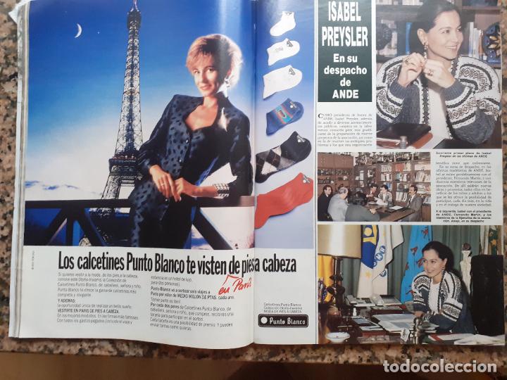 Coleccionismo de Revistas y Peri&oacute;dicos: anuncio calcetines punto blanco isabel preysler