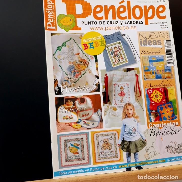 Coleccionismo de revistas y peri&oacute;dicos: PEN&Eacute;LOPE N&ordm; 119 - PUNTO DE CRUZ Y LABORES