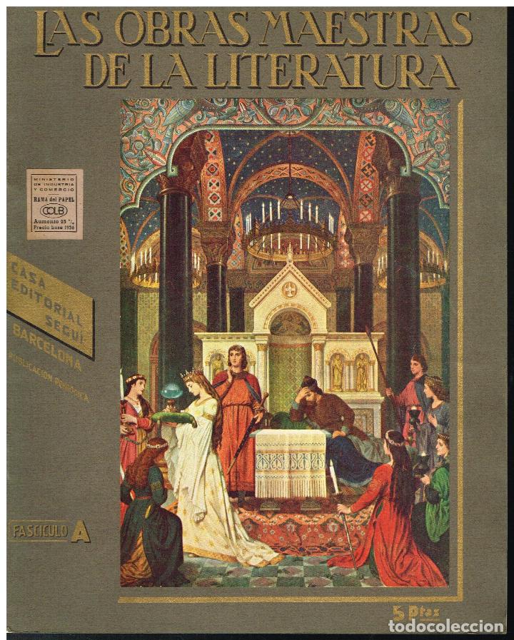 Collezionismo di Riviste e Giornali: LAS OBRAS MAESTRAS DE LA LITERATURA - ANTOLOGIA UNIVERSAL - FASCICULO A - GUILLERMO BOLADERES