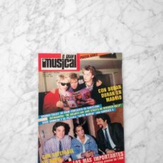 Coleccionismo de Revistas y Periódicos: EL GRAN MUSICAL - 1987 - BUTRAGUEÑO, HOMBRES G, DURAN DURAN, ESTEFANIA, KRAFTWERK, BON JOVI, WASP