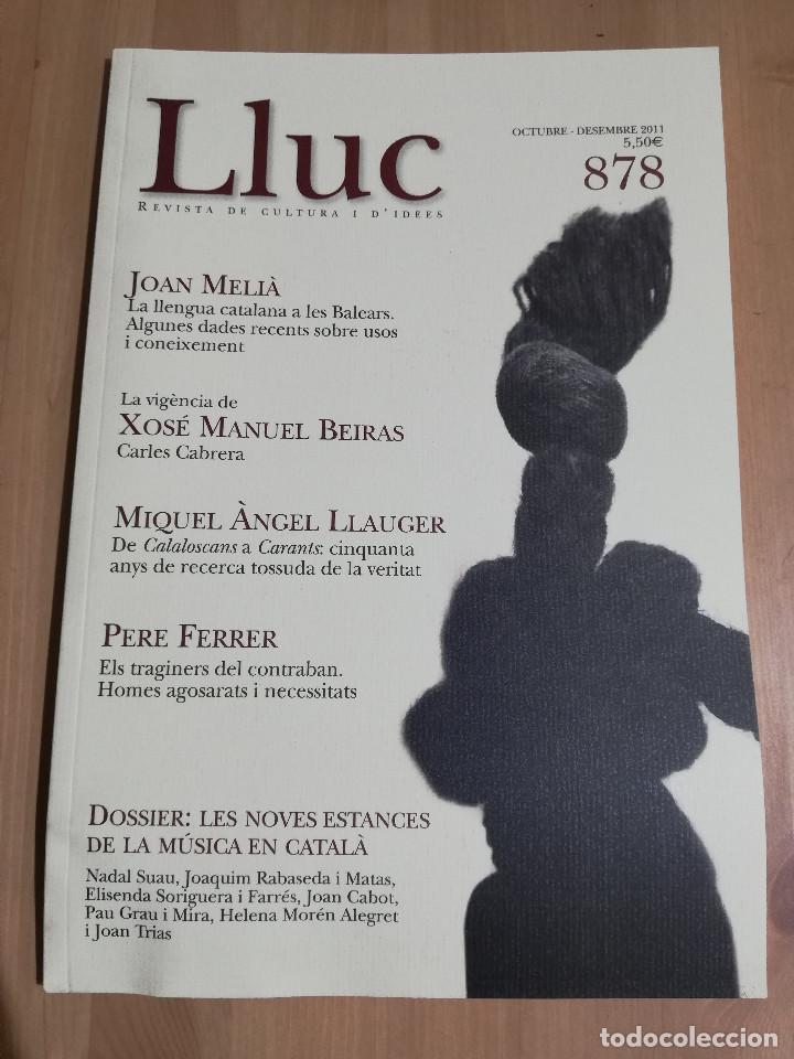 Colecionismo de Revistas e Jornais: LLUC REVISTA DE CULTURA I D'IDEES N&ordm; 878 (OCTUBRE - DESEMBRE 2011)