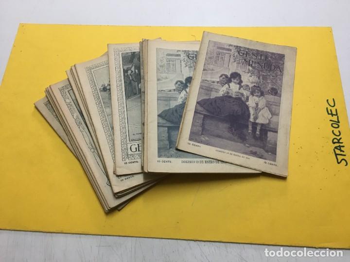 Coleccionismo de Revistas y Peri&oacute;dicos: GENTE MENUDA PERIODICO INFANTIL A&Ntilde;O III Y IV 1908-1909 25 NUMEROS