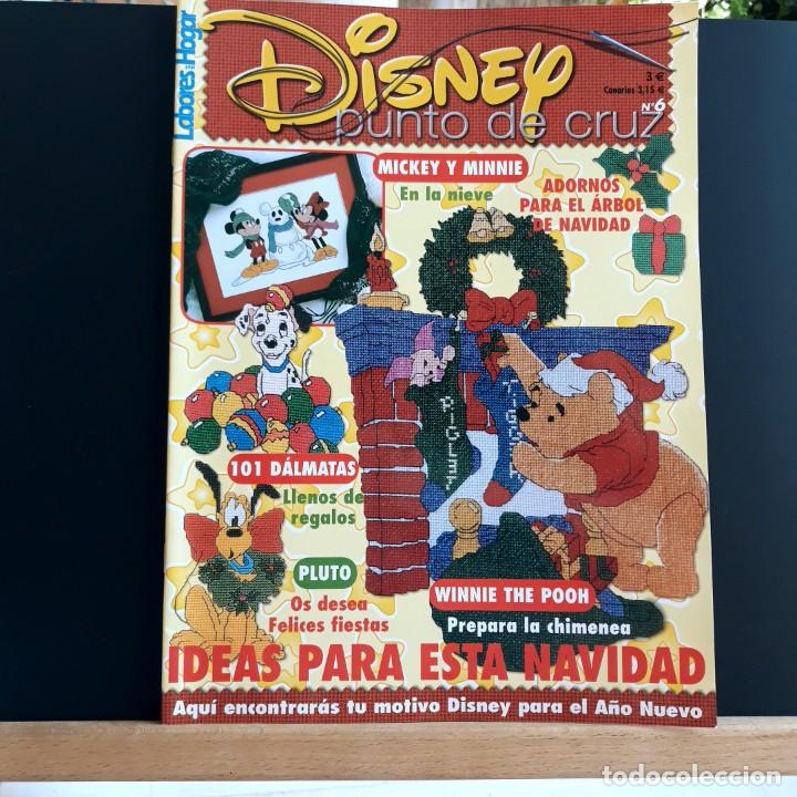 Collectionnisme de Revues et Journaux: DISNEY N&ordm; 6 - LABORES DEL HOGAR - PUNTO DE CRUZ