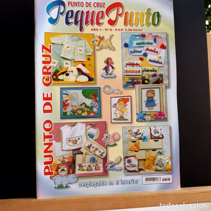 Coleccionismo de revistas y peri&oacute;dicos: PEQUEPUNTO A&Ntilde;O 1 N&Uacute;MERO 8 - PUNTO DE CRUZ